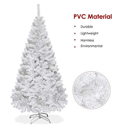 5FT Artificial Christmas Tree with Metal Stand - Indoor Outdoor Holiday Decor
