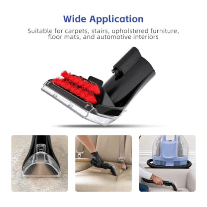 4-Inch Carpet Cleaning Brush Nozzle for Bissell Portable & Upright Machines