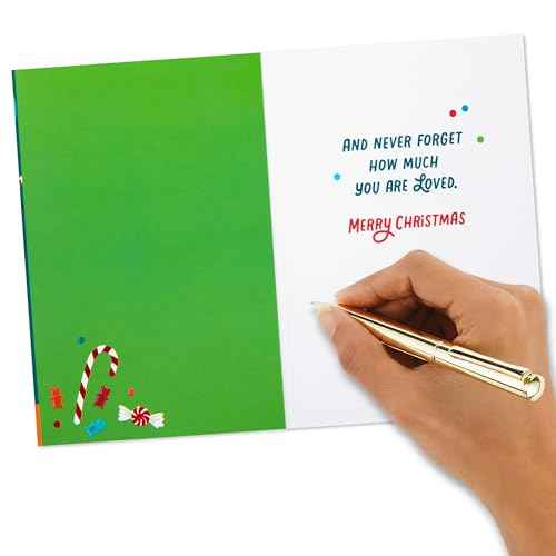 Hallmark Christmas Card for Kids (Your Own Kind of Merry) Video Games and Gummy Bears