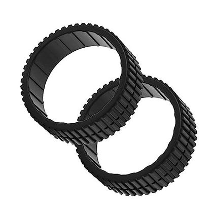 Rubber Wheel Tire Covers for Caster Replacement Floor Protectors - Compatible with 380 380T 320 Mint5200