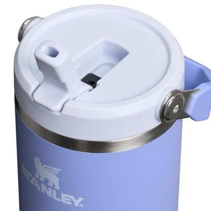 STANLEY IceFlow 2.0 Flip Straw Tumbler with Handle 30 oz | Twist On Lid and Flip Up Straw | Leak Resistant Water Bottle | Insulated Stainless Steel | BPA-Free | Hydrangea