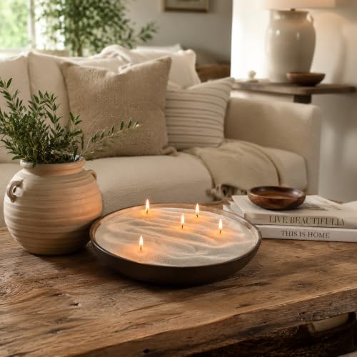 White Pearled Candle Sand Wax Kit with 100 Wicks - 10lb Refillable DIY Candle Making