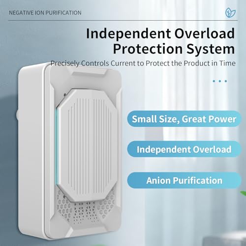 MONYEES 4-Pack Small Air Purifiers for Home & Bedroom Odor Dust Smoke
