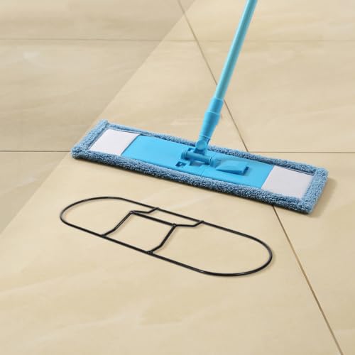 Iron Mop Frame Mount for Flat Mops - Durable Floor Cleaning Support