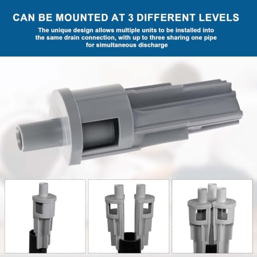 Water Softener Air Gap Fitting for 1-1/2" & 2" Standpipes - Corrosion-Resistant