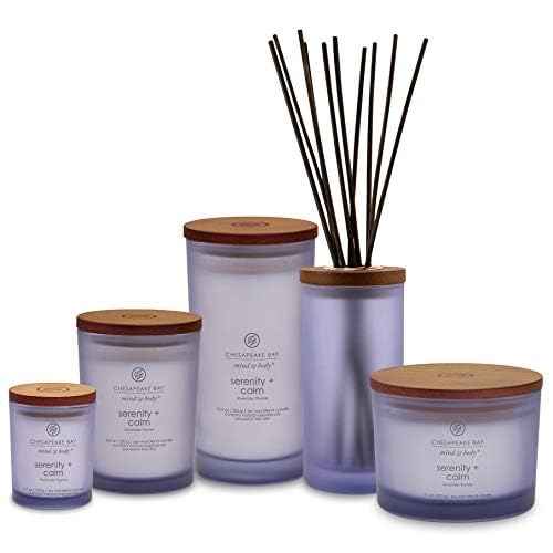 Chesapeake Bay Candle Scented Candle Serenity + Calm (Lavender Thyme) Coffee Table Home D?cor
