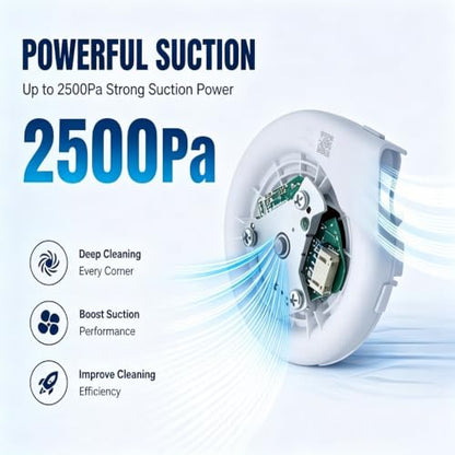 2500Pa Robot Vacuum Fan Motor Compatible with Roborock S7 S6 MaxV Q5 T7S Plus