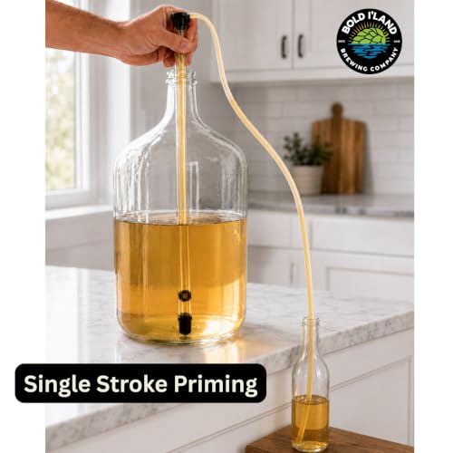 18 Inch Auto Siphon for Homebrew Wine Beer Mead Transfer Equipment