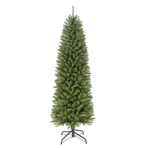 6.5' Fraser Fir Pencil Artificial Christmas Tree with Stand - Green