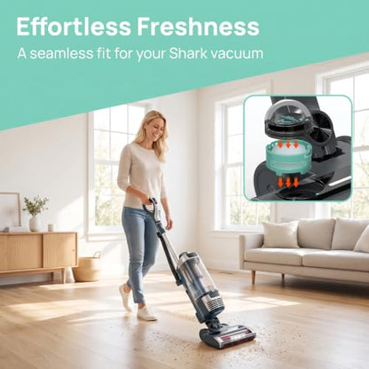 Odor Neutralizer Replacement Cartridges for Shark Vacuums & Air Purifiers - Teal 6 Pack