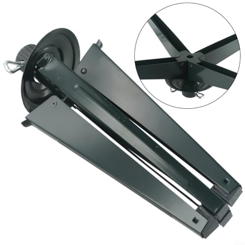 Christmas Tree Stand Fits 6.5 Ft Artificial Trees, Adjustable Metal Base