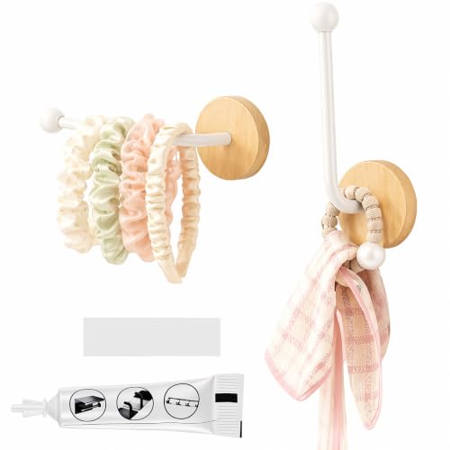 Adhesive Curtain Holdbacks Wall Mount for Curtains & Bathroom Ties