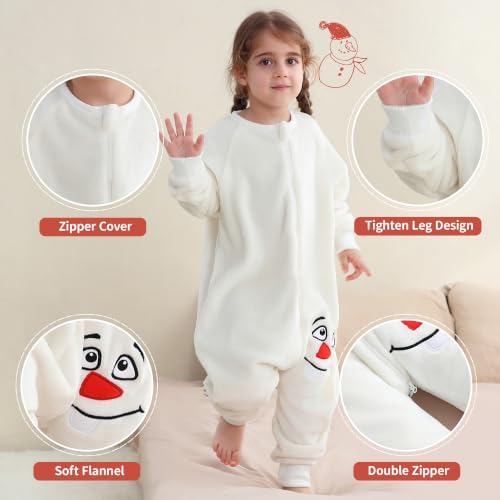Baby Flannel Sleep Sack Wearable Blanket 9M-6Y Yeti / 18-24 Months