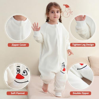 Baby Flannel Sleep Sack Wearable Blanket 9M-6Y Yeti / 18-24 Months