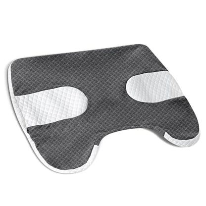 Side Sleeper Pillowcase with Shoulder Relief System - Black, Removable & Washable