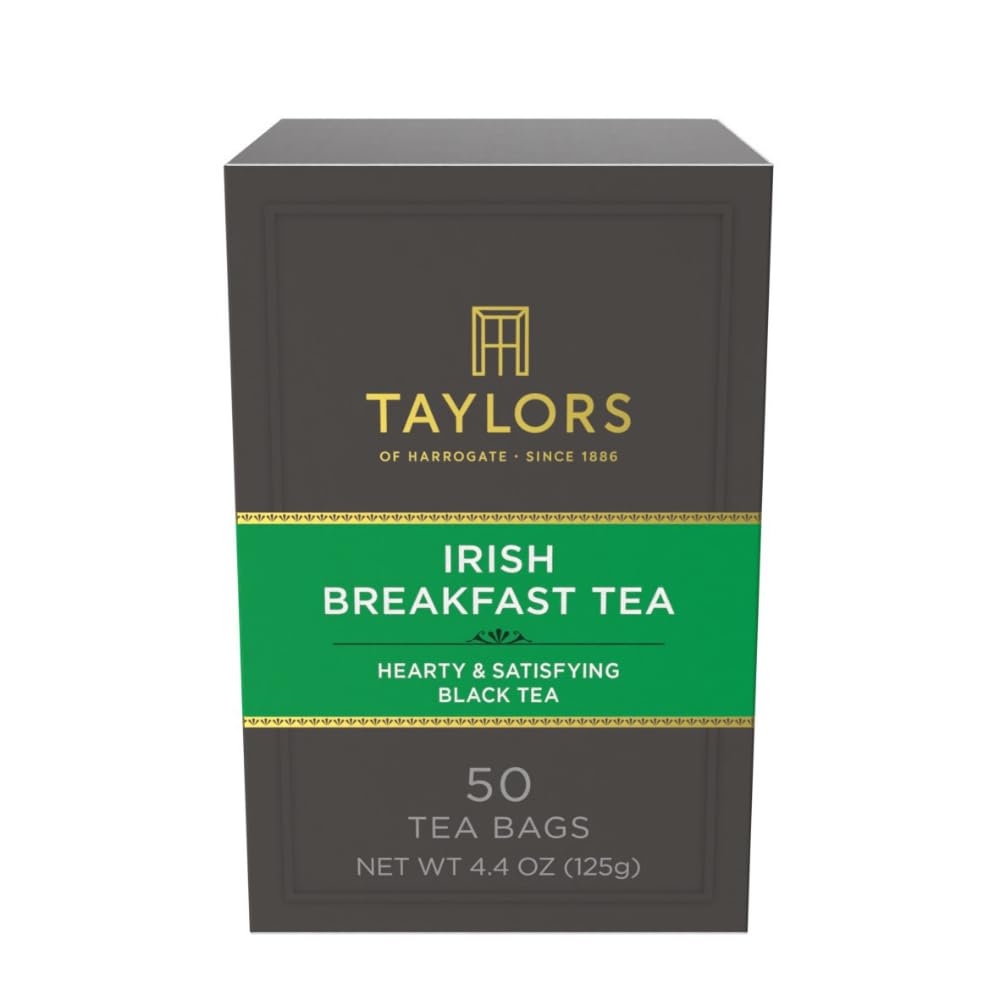 TAYLORS OF HARROGATE Irish Breakfast Tea, 50 CT