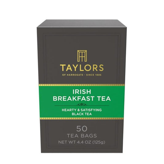 TAYLORS OF HARROGATE Irish Breakfast Tea, 50 CT