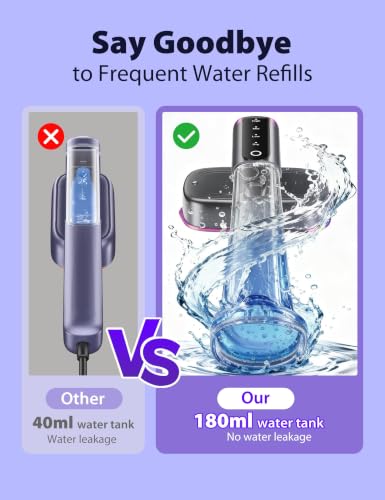 Travel Steamer for Clothes - Portable Handheld Garment Steamer Ink Blue