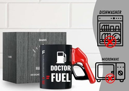 Heat Sensitive Magic Coffee Mug for Doctors 13.5oz Funny Ceramic Gift