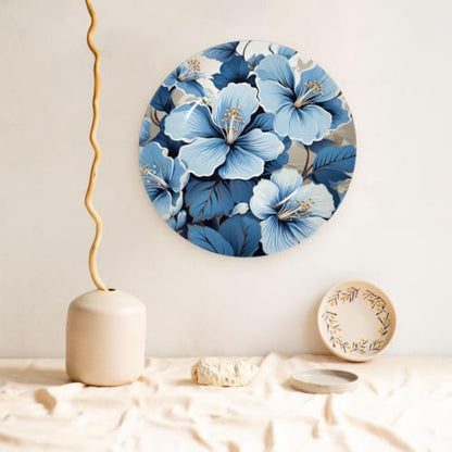 Bone China Decorative Plate with Stand - White, 6 Inch Art Ornament