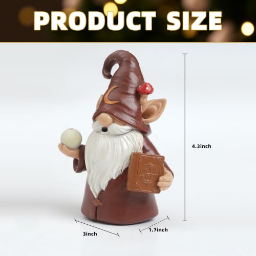 Gnome Incense Holder Cone Burner with Smoke Effect - Whimsical Decor Gift