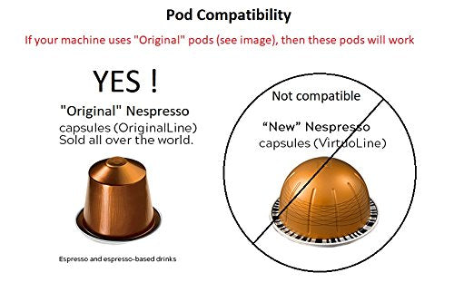 Nespresso Hot Chocolate Pods - Smooth & Creamy Original Line Compatible Capsules | 20 Pod Package