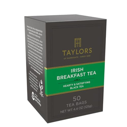 TAYLORS OF HARROGATE Irish Breakfast Tea, 50 CT