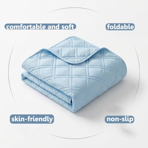 Queen & King Size Mattress Protector with Straps - Thin Waterproof Cover Grey 90x200cm