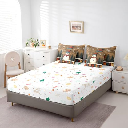 Kids Christmas Comforter Set Twin Size with Sheets - Multi 21 / Twin