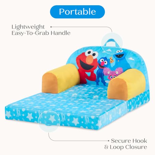 Sesame Street 2-in-1 Flip-Out Toddler Chair Kids Couch & Sofa - Variation of THIS listing