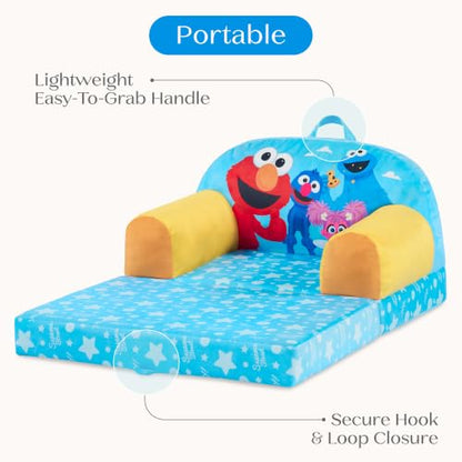 Sesame Street 2-in-1 Flip-Out Toddler Chair Kids Couch & Sofa - Variation of THIS listing