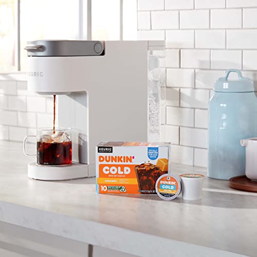 Dunkin' Cold Caramel Flavored Coffee, 10 Keurig K-Cup Pods