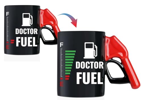 Heat Sensitive Magic Coffee Mug for Doctors 13.5oz Funny Ceramic Gift