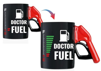Heat Sensitive Magic Coffee Mug for Doctors 13.5oz Funny Ceramic Gift
