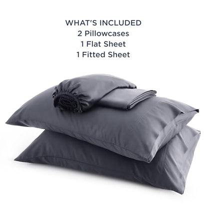 Bamboo Rayon Bed Sheet Set with Comforter Cal King - Soft, Durable & Easy Care