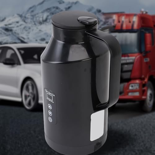 Car Electric Kettle 1500ML Portable Water Boiler for Travel 12V/24V Stainless Steel