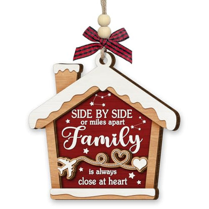Family Christmas Ornament 2026 - Personalized Keepsake for Loved Ones