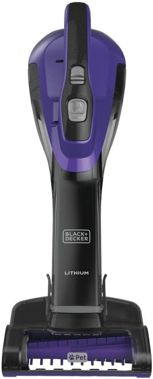 BLACK+DECKER Dustbuster Furbuster Cordless Pet Handheld Vacuum - AdvancedClean for Home & Car
