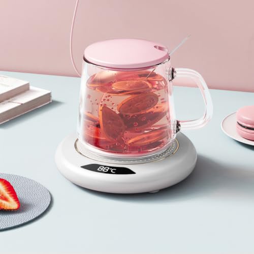 Electric Beverage Warmer with 3 Temperature Settings, Auto Shut-Off