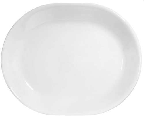 Corelle Vitrelle 38-Piece Dinnerware Set - Chip Resistant, Lightweight Plates & Bowls in Winter Frost White
