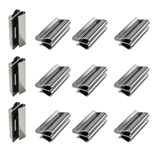 Magnetic Curtain Clips Closure Set for Window Privacy - 12 Pairs
