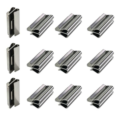 Magnetic Curtain Clips Closure Set for Window Privacy - 12 Pairs