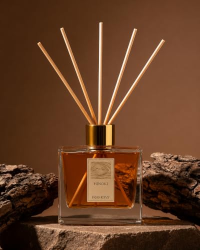 Hinoki Reed Diffuser with Japanese Hinoki Wood Scent - 6.4 fl oz