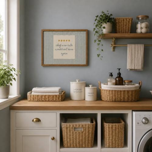 Funny Kitchen Wall Art - Chef Was Cute Would Eat Here Again 12x16in Framed Print