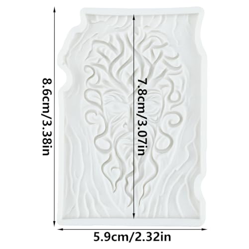 Tree Man Mask Silicone Mold for Cake Decorating and Crafts - Style C