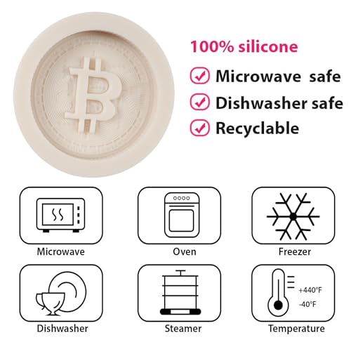 Treasure Coins Silicone Mold for Chocolate Fondant Cake Decoration - Style N