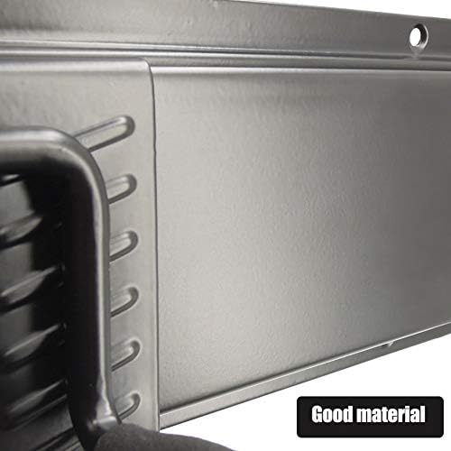 Ultrawall Heavy Duty Steel Rails - 3 PCS Set | 16 Inch Long for Maximum Support