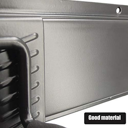 Ultrawall Heavy Duty Steel Rails - 3 PCS Set | 16 Inch Long for Maximum Support