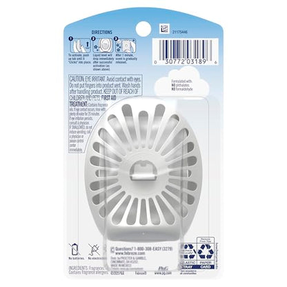 Febreze Kitchen Air Freshener, Odor-Fighting, Plug In Alternative, Air Fresheners for Home and Bathroom and Kitchen, Closet Air Fresheners, Fresh Lemon Scent, 6 Count