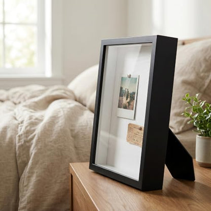8x10 Shadow Box Frame with Acrylic Panel for Photos and Keepsakes